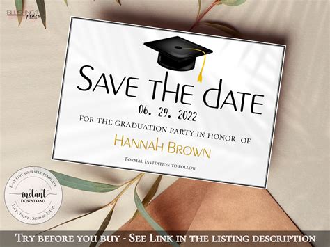 graduation party save the date|More.